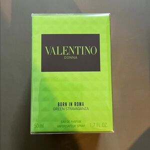 Valentino Donna Born in Roma Green Stravaganza